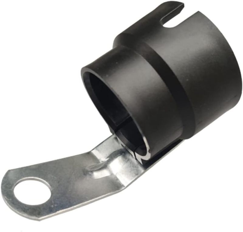 Trailer Bracket Black ABS Plastic & Metal - Durable Wear Resistance Easy Screw-On Installation Trailer Plug Adapter for 7-Pin 13-Pin RV UTV Applications - Image 2