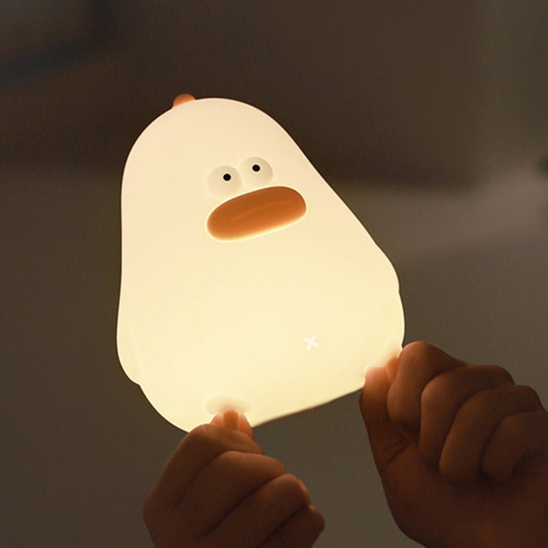 Little Fat Light Baby Kids Silicone Nursery Light Lamp Bedroom Decor - Image 1