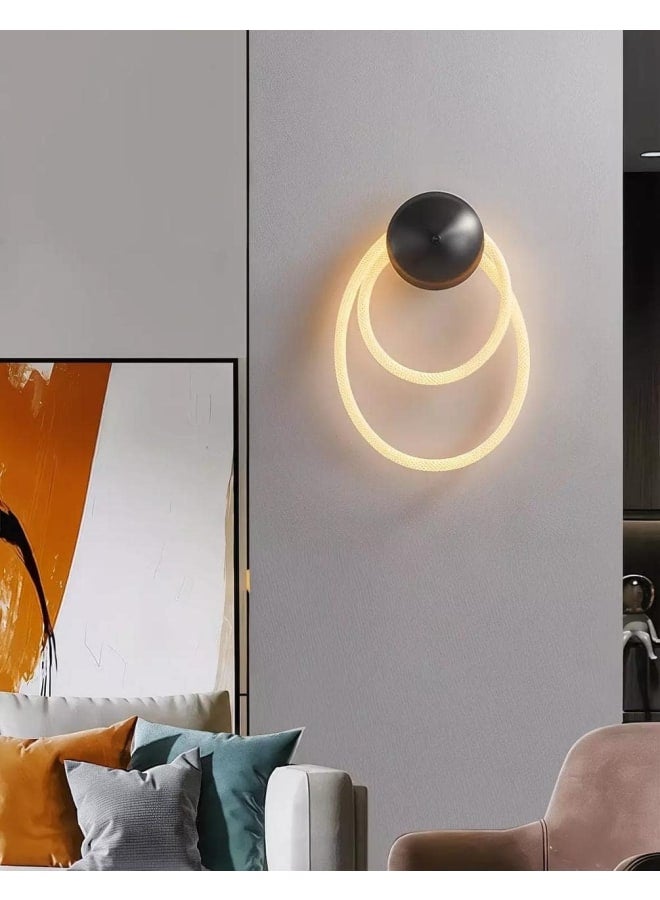 وهج  مصباح حائط LED حديث بقوس مشع 