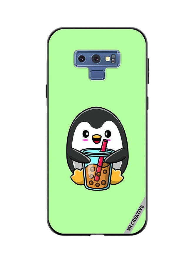 VR CREATIVE Protective Case Cover For Samsung Galaxy Note 9 Penguin Cola Design Multicolour  - Image 1