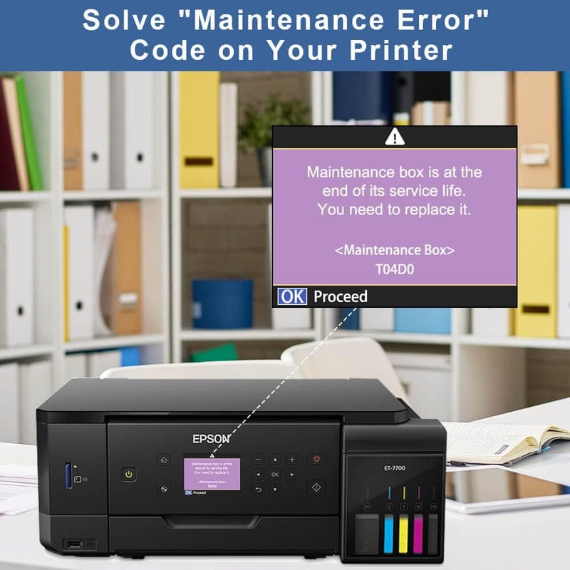 CANOFF Maintenance Box for Printers (T04D0 Maintenance Box) - Image 3