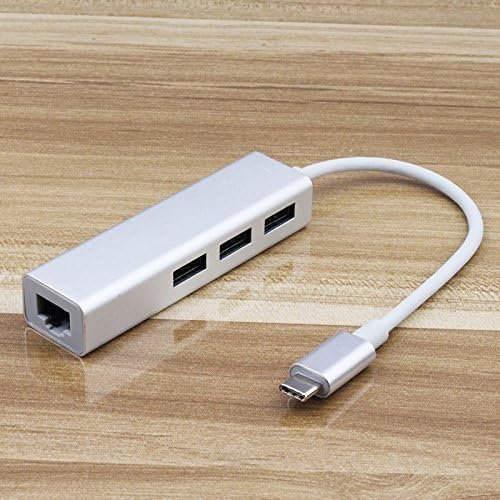 Swiztek Type C to RJ45 Ethernet LAN Adapter with 3 Port USB Hub for MacBook/Pro/iMac/ChromeBook/Pixel - Image 5