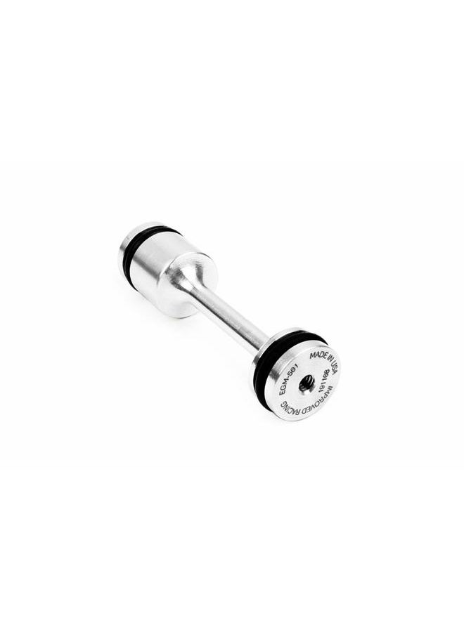 Improved Racing GM Gen III & IV LS Billet Rear Galley Plug Barbell Oil Diverter - Image 1