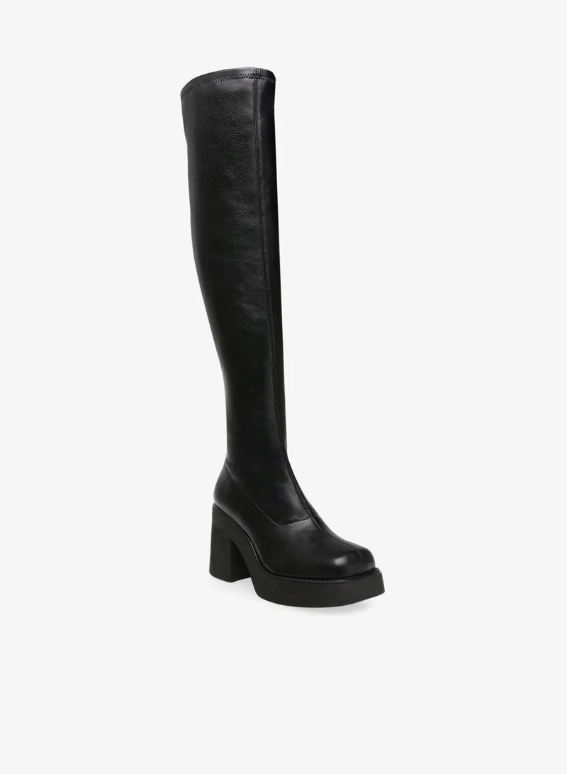 STEVE MADDEN Steve madden upsurge-black women's boots