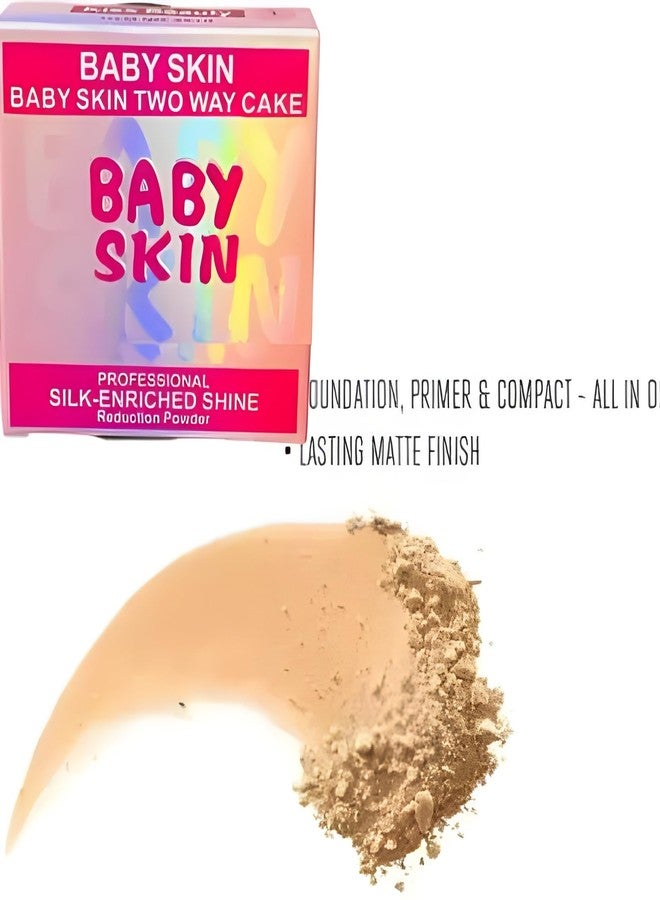 DOLO Baby Skin Two Way Cake Compact Powder (set of 1) - Image 4