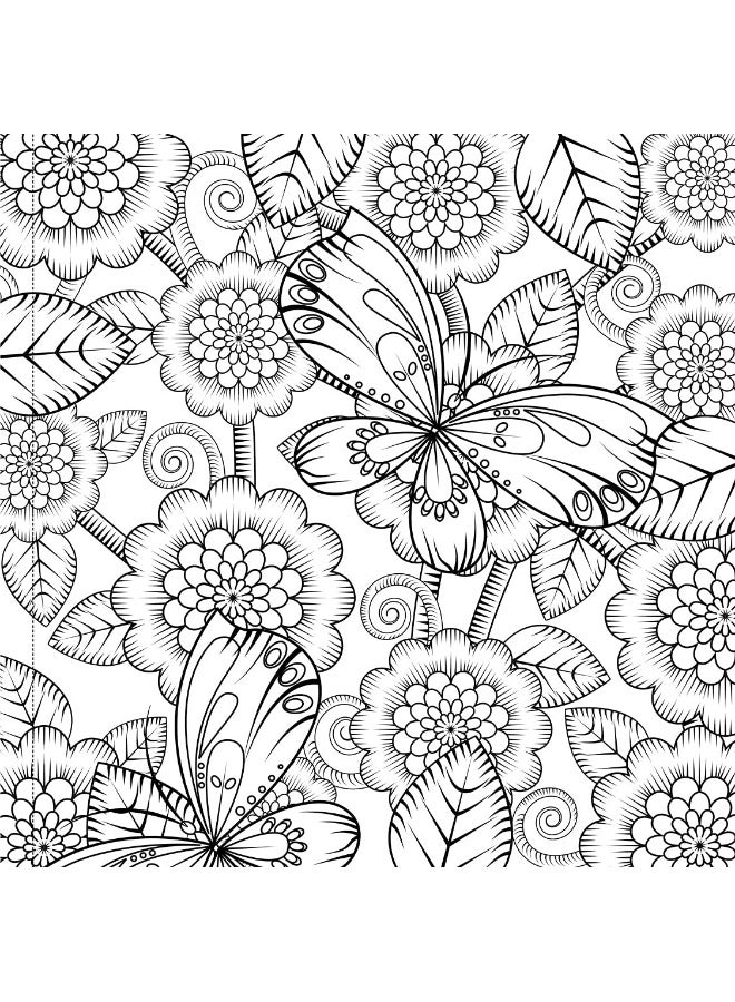 Nature, Garden and Forest: Colouring books for Adults with tear out sheets - Image 5