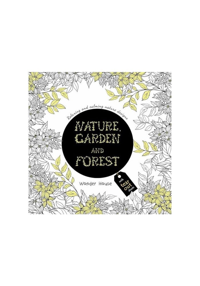 Nature, Garden and Forest: Colouring books for Adults with tear out sheets - Image 3