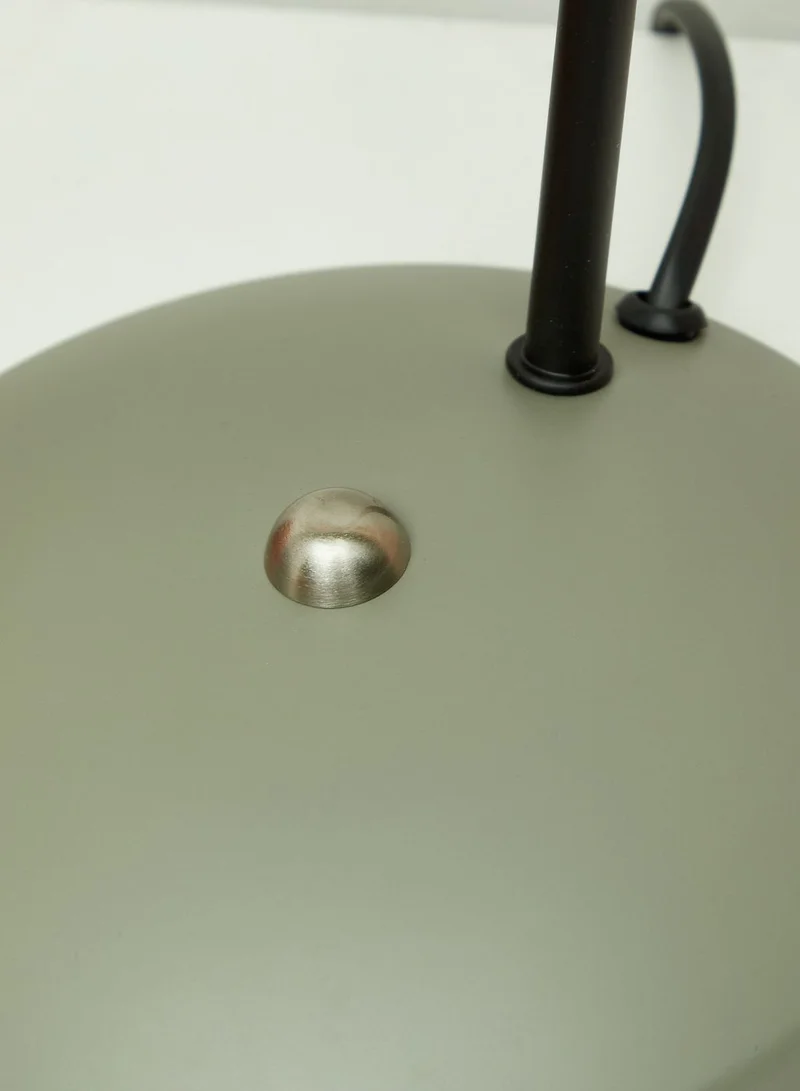 Leitmotiv Matte Warm Grey Hood Table Lamp