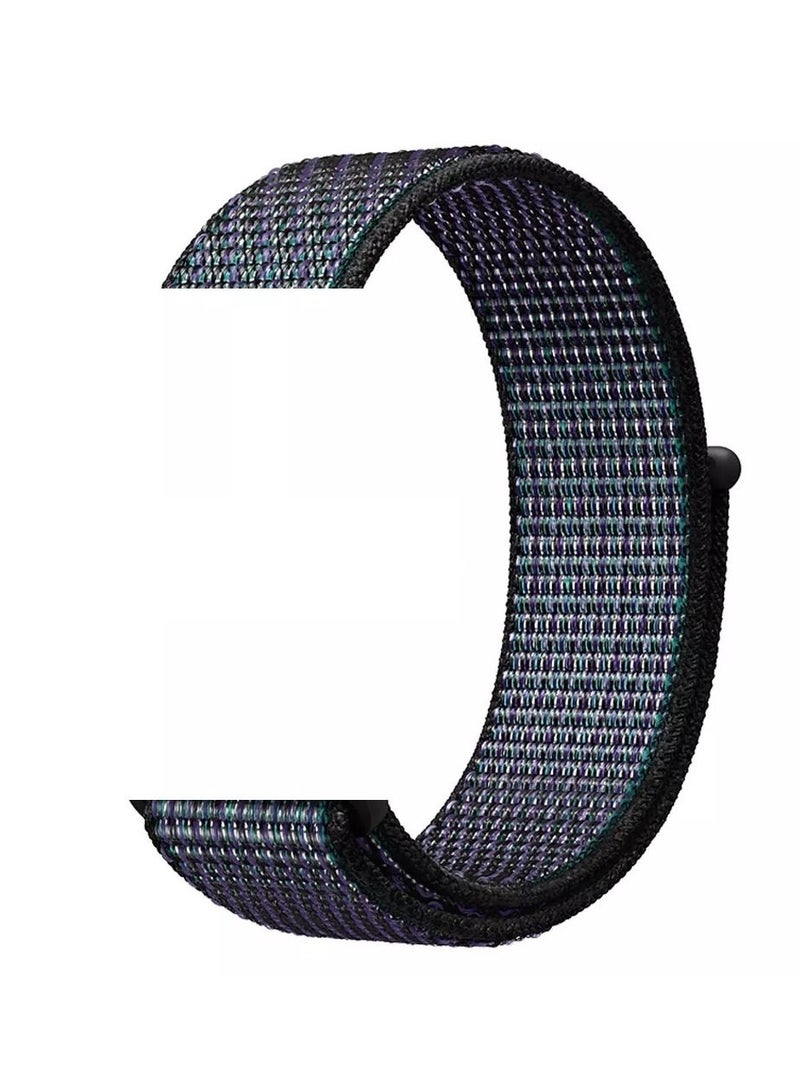 HEXABEX Apple Watch Band/Strap Compatible With 46mm/45mm/44mm/49mm Nylon Strap for Apple watch All Series Pine Green  - Image 1