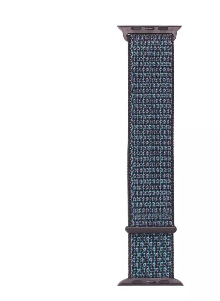 HEXABEX Apple Watch Band/Strap Compatible With 46mm/45mm/44mm/49mm Nylon Strap for Apple watch All Series Pine Green  - Image 3
