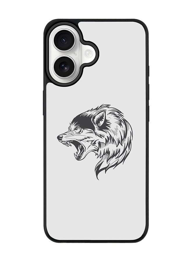 Stylizedd iPhone 17 Case, [Compatible with MagSafe] Slim Magnetic cover Phone Case iPhone 17 -Bear Growl - Image 1