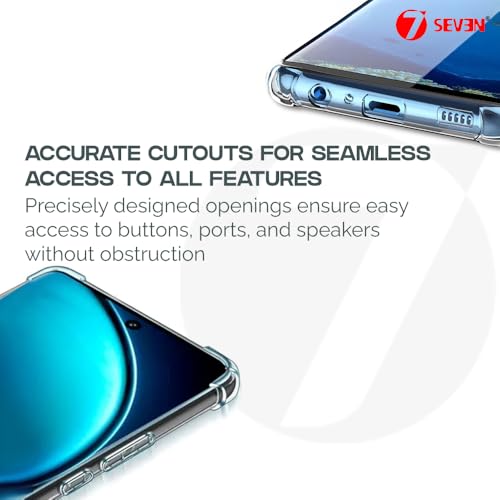 7-Seven 7SEVEN® Back Cover for Realme C35 | Narzo 50A Prime 4G Transparent Mobile Back Case Shock Proof Design Camera Edges Protection Crystal Clear Phone Case Silicon Soft TPU and Flexible Bumper Phone Cover - Image 4