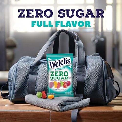 Welch's Zero Sugar Fruity Bites, Island Fruits Snack Pack, Gluten Free & Sugar Free Snacks, 3oz Snack Pack (Pack of 1) - Image 4