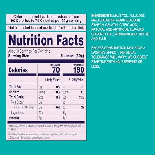 Welch's Zero Sugar Fruity Bites, Island Fruits Snack Pack, Gluten Free & Sugar Free Snacks, 3oz Snack Pack (Pack of 1) - Image 5