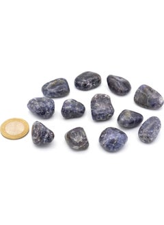 Murty99 Genuine Drum Natural Iolite Stone Rock Piece 1st quality  - Image 2