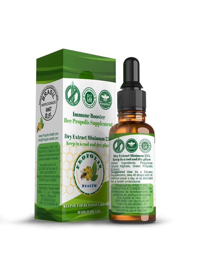 Propolis Health Green Propolis Extract Liquid - Brazilian Bee Propolis - Alcohol-Free Immune Support Supplement - 60-Day Supply - Natural Immunity Shots - Image 5