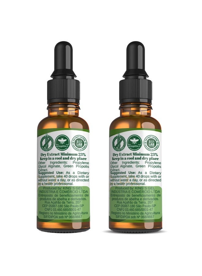 Propolis Health Green Propolis Extract Liquid - Brazilian Bee Propolis - Alcohol-Free Immune Support Supplement - 60-Day Supply - Natural Immunity Shots - Image 2
