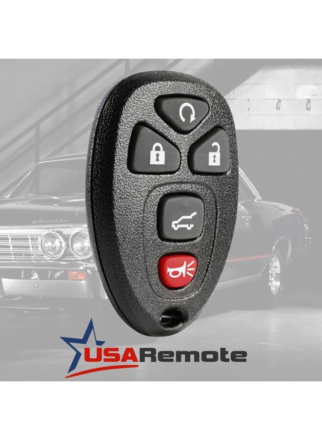 USARemote جهاز تحكم عن بُعد للدخول بدون مفتاح مع مفتاح الإشعال يناسب شيفروليه سوبربان تاهو ترافيرس / جي إم سي أكاديا يوكون / كاديلاك إسكاليد SRX / بويك إنكلايف / ساتورن أوتلوك (OUC60270، OUC60221) - Image 2