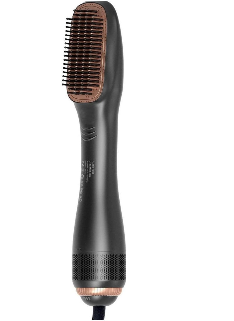 Y&D Ceramic Dryer And Styler 2 In 1 Black/Beige  - Image 1