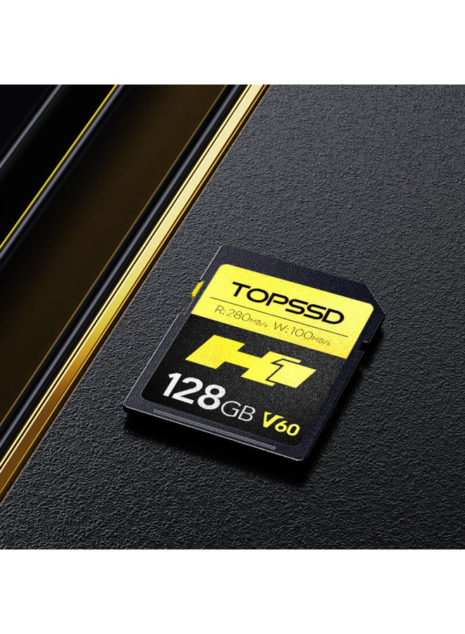 High-quality Sd Card, H1 Professional Camera Memory Card, Uhs-ii Dual-core High-speed Storage Card, V60 Sd Card, Sd Memory Card 128gb - Image 4
