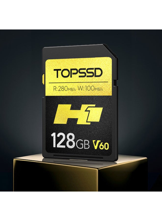 High-quality Sd Card, H1 Professional Camera Memory Card, Uhs-ii Dual-core High-speed Storage Card, V60 Sd Card, Sd Memory Card 128gb - Image 3