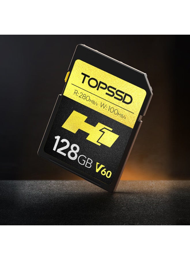 High-quality Sd Card, H1 Professional Camera Memory Card, Uhs-ii Dual-core High-speed Storage Card, V60 Sd Card, Sd Memory Card 128gb - Image 2