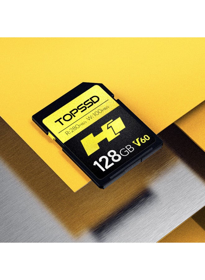 High-quality Sd Card, H1 Professional Camera Memory Card, Uhs-ii Dual-core High-speed Storage Card, V60 Sd Card, Sd Memory Card 128gb - Image 5