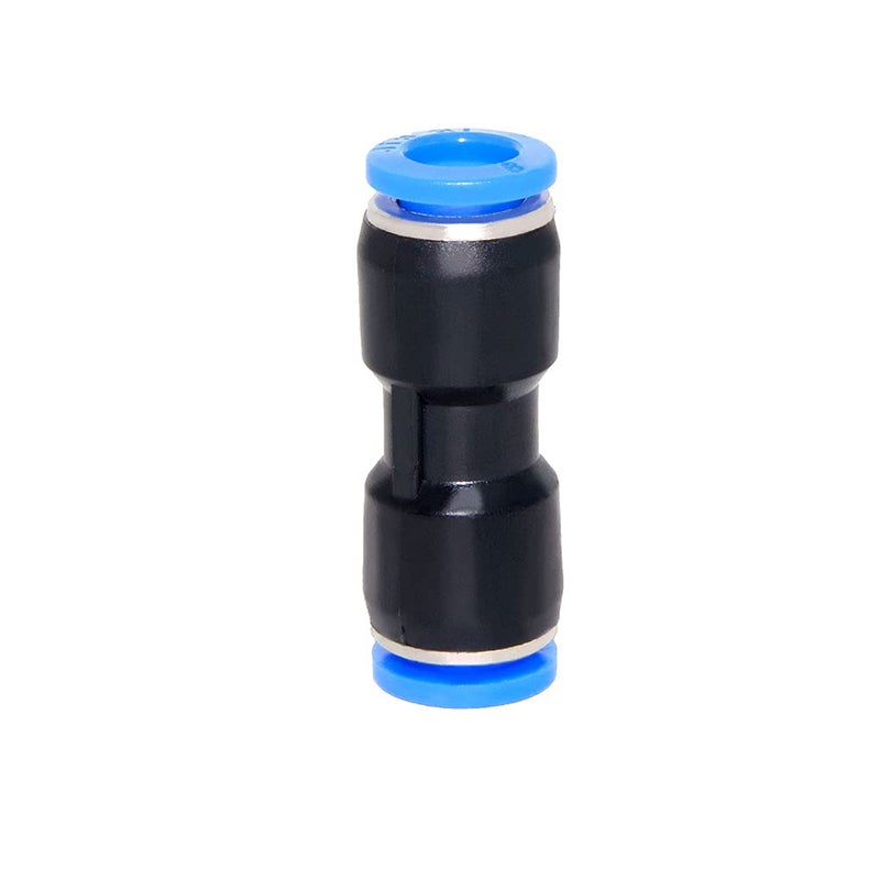 Beduan Push To Connect Fitting  6Mm Tube Od Pneumatic Quick Adapter Tubing Air Hose Line Pipe Fitting 20Pcs For 1/4"" Tube Od - Image 3