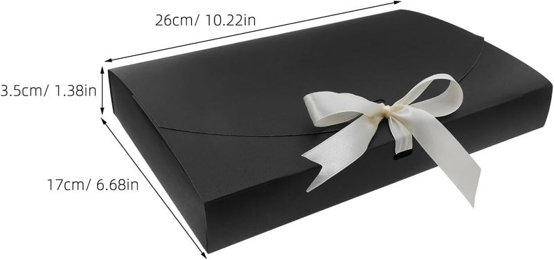 Ready varied options HINTRMENT 20pcs Black Pearl Paper Boxes for Scarf and Packaging, 26x17.5x3.5cm Shirt and Underwear Present Wrapping Boxes for Birthday, Wedding, and Party Favor Use Repeated use resistant selected material Global assemble options Systematic nationwide ship Globally engineered build Odor resistant Ready-to-ship local stock Varied size selections Globally popular elegant design All storage space compatible Authorized haulage delivery Tiered purchase options Continuous warehouse supply Moisture wear upgraded quality Heat resistant Diverse application fit All condition resistant crafted quality Closed & open space compatible Elegant upgraded practical design Intercity storage hub Light durable upgraded substance Multi-purpose fine material Local available supply Cross part assemble fit Upgraded quality - Image 2