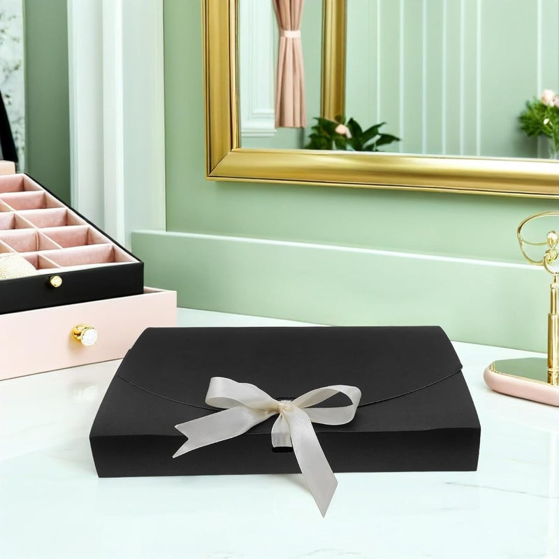 Ready varied options HINTRMENT 20pcs Black Pearl Paper Boxes for Scarf and Packaging, 26x17.5x3.5cm Shirt and Underwear Present Wrapping Boxes for Birthday, Wedding, and Party Favor Use Repeated use resistant selected material Global assemble options Systematic nationwide ship Globally engineered build Odor resistant Ready-to-ship local stock Varied size selections Globally popular elegant design All storage space compatible Authorized haulage delivery Tiered purchase options Continuous warehouse supply Moisture wear upgraded quality Heat resistant Diverse application fit All condition resistant crafted quality Closed & open space compatible Elegant upgraded practical design Intercity storage hub Light durable upgraded substance Multi-purpose fine material Local available supply Cross part assemble fit Upgraded quality - Image 5