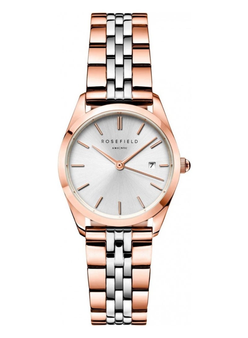 RoseField The Ace XS Silver Sunray Steel Silver Rose Gold Duotone ASRSR-A21 - Image 1