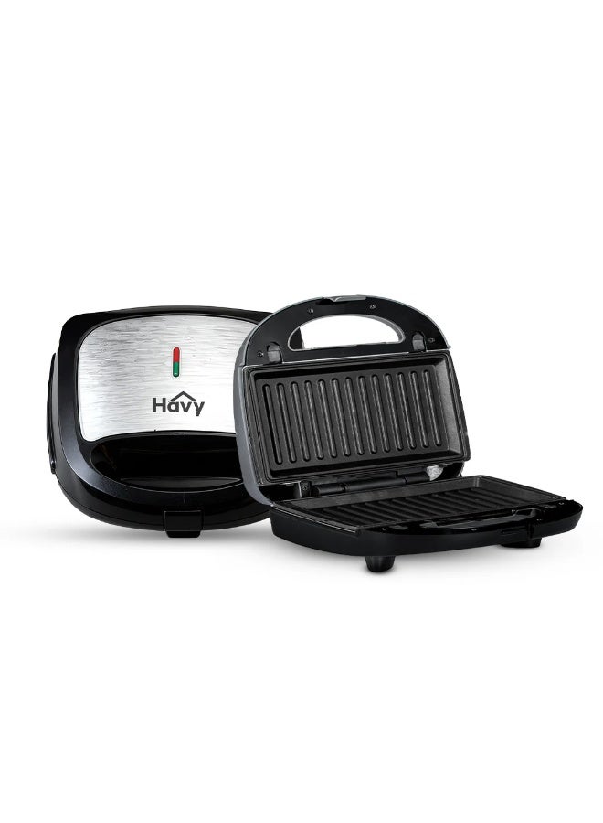 Huffy Sandwich Maker 3x1 800 Watt - Image 1