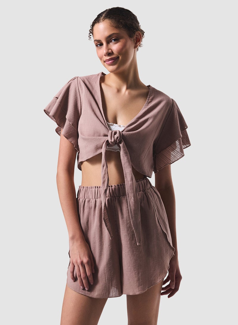 Penti Peek Beach Tie Up Top - Image 4