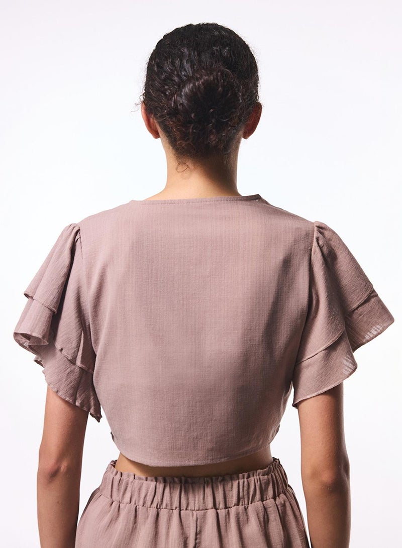 Penti Peek Beach Tie Up Top - Image 2