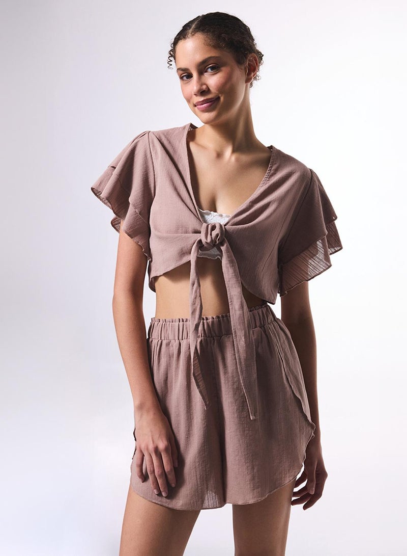 Penti Peek Beach Tie Up Top - Image 4