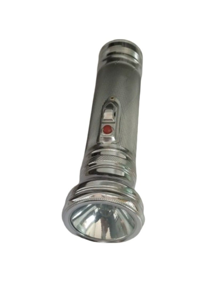 Seventy-eighty Sales Agency Old Stock Two-section No. 1 Battery Iron Flashlight Nostalgic Collection One-Color:Default - Image 3