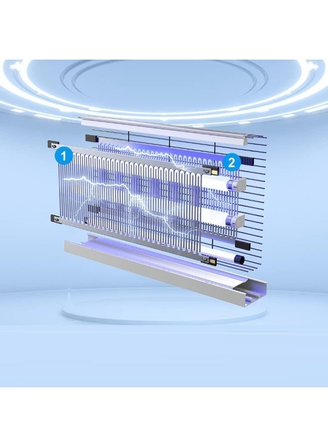 Melfi 40W Black Body Hanging Type Uv Insect Killer Electric Lantern - Image 4