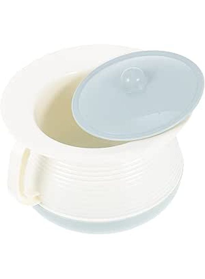 Portable Urinal for Adults and Children Bedside Commode Plastic Medical Toilet - Image 1