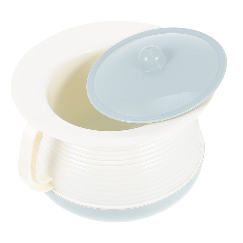 Portable Urinal for Adults and Children Bedside Commode Plastic Medical Toilet - Image 2
