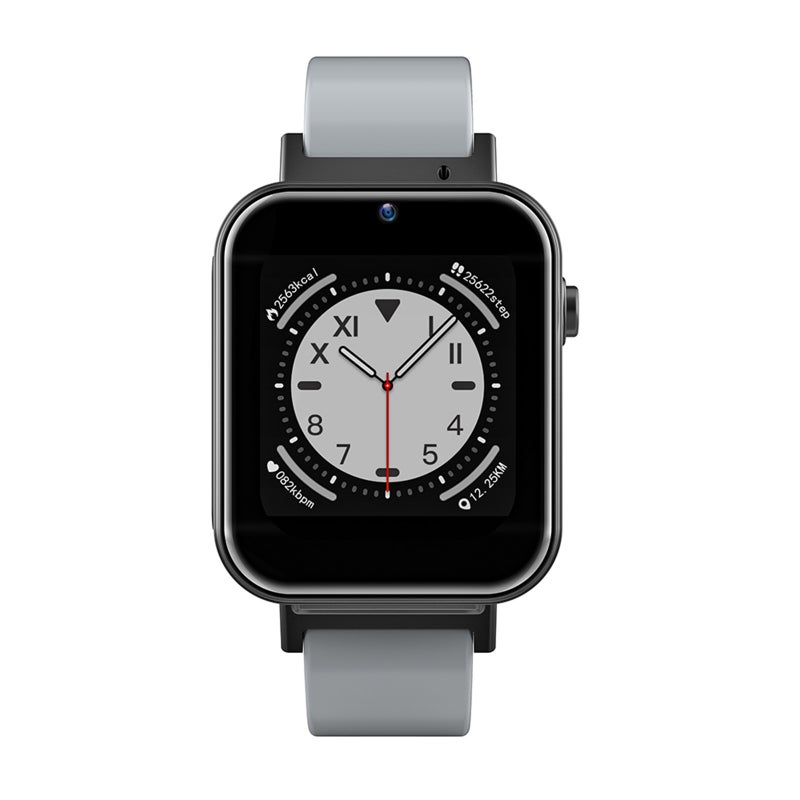 Rogbid Air Smart Sports Watch 1.75'' IPS Full-touch Screen 4G Global Call 5MP Camera 5ATM Waterproof Dual-CPU GPS+GLONASS Android 9.1 OS Long Battery Life Fitness Health Monitor  Compatible with - Image 1