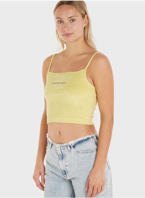 Strappy Knitted Top