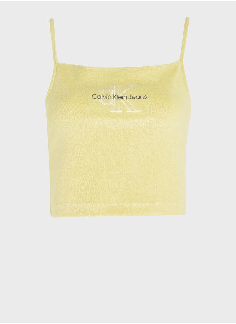 Calvin Klein Jeans - Strappy Knitted Top - Image 1