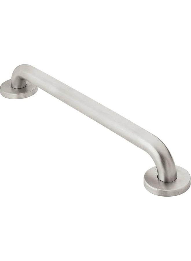 erorex R8712P 12 Inch Bathroom Grab Bar Peened 