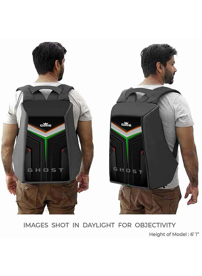 GODS - GHOST Laptop Bag - 25L Anti-Theft Tech Backpack | Quick Access Multi-Pockets 15.6-inch Premium Travel Backpack for Men and Women | College, Office, Luggage-Friendly | Black - Image 1