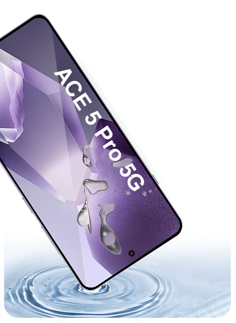 CATANES 3Packs Screen Protector for Oneplus ACE 5 Pro 5G, Tempered Glass , Full Glue, 9H Hardness, HD Clarity, No Bubble - Image 3