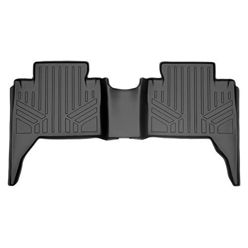 MAX LINER MAXLINER Floor Mats 2nd Row Liner Black for 2016-2020 Toyota Tacoma Double Cab - Image 1