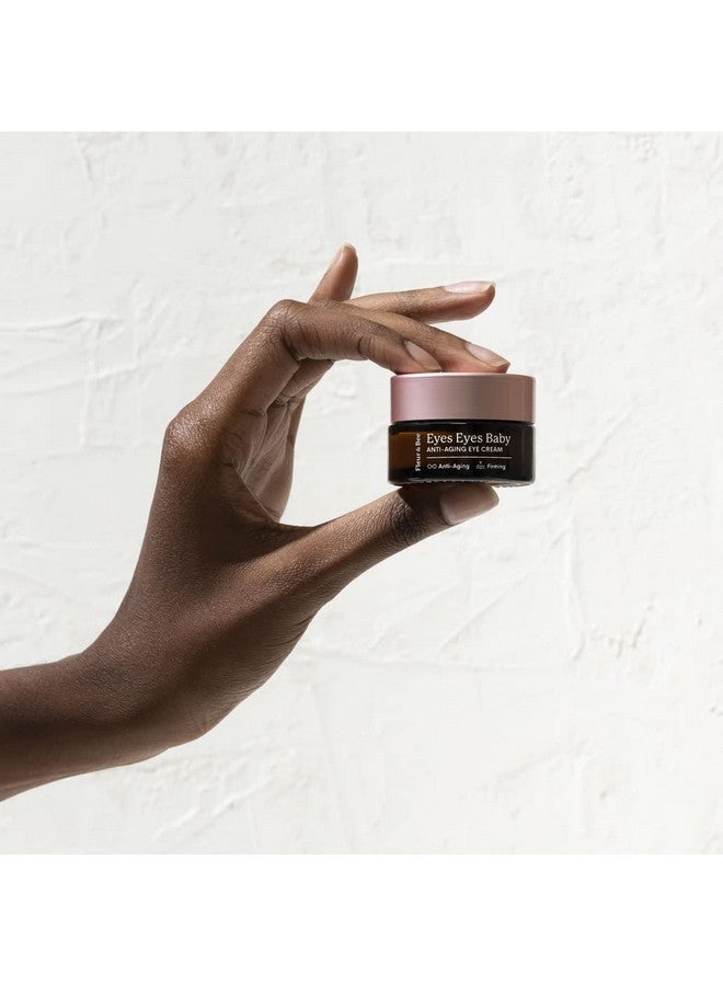 فلور آند بي كريم فلور آند بي للعينين المضاد للشيخوخة | نظيف، نباتي ١٠٠٪، خالٍ من القسوة | للهالات السوداء وانتفاخات العين والتجاعيد | لجميع أنواع البشرة | عيون عيون بيبي، ٠٫٦ أونصة - Image 5