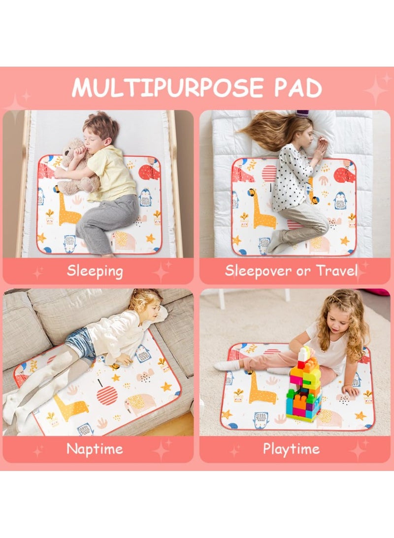SYOSI Potty Training Bed Pads Bed Protector  Bed Wetting Mattress Protector Bed Wetting Sheets Mats Absorb Water Pads Toddler Sheet Protector Toilet Training for Kids for Single Toddler Bed 70 x 90CM - Image 3