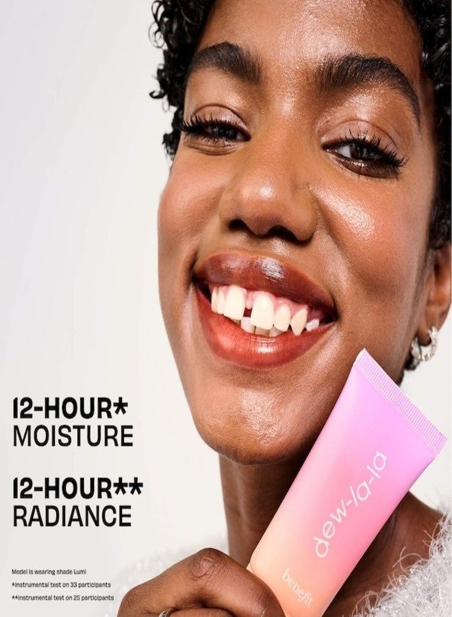 Benefit Cosmetics Dew-La-La All-Over Glow Liquid Highlighter — Lumi (Tan/Deep), 25 mL / 0.85 fl oz - Image 3