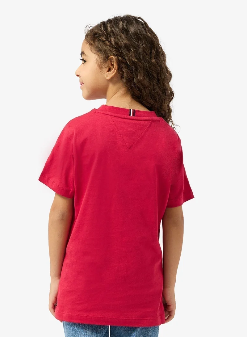 TOMMY HILFIGER Kids Mini Corp Crew Neck T-Shirt